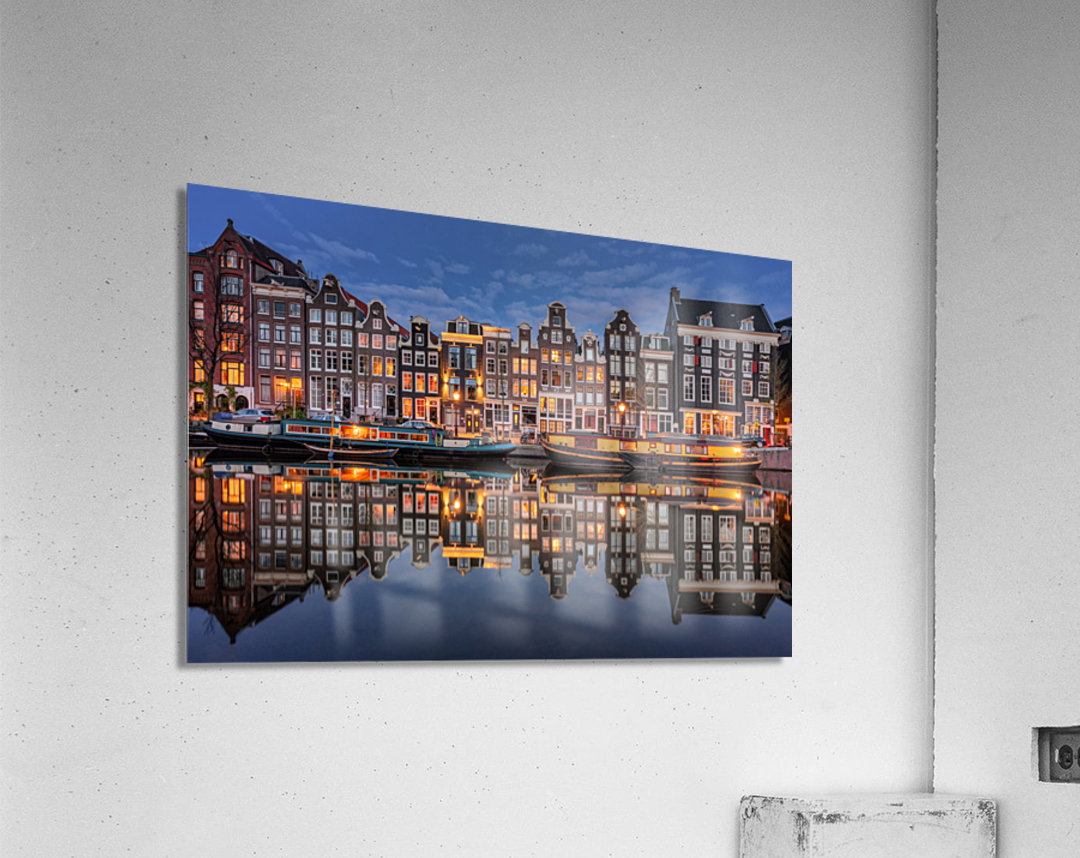 Amsterdam Canals Acrylic Print