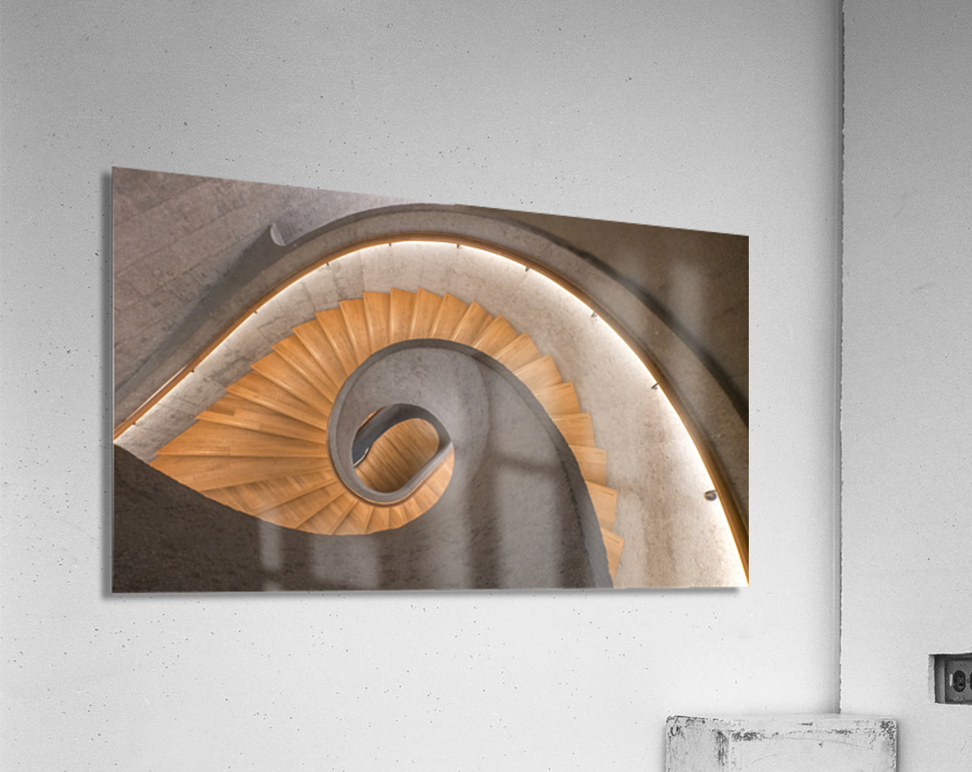 Spiral Stairs Hong Kong Acrylic Print