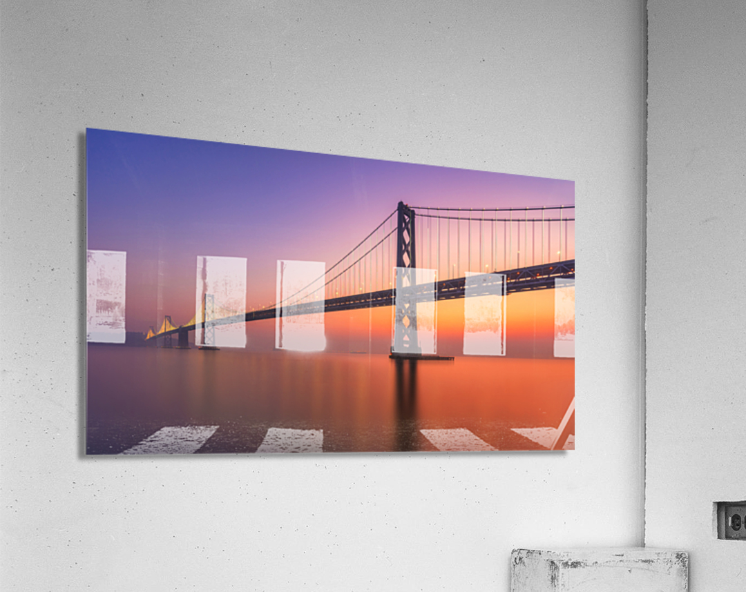 Bay Bridge Sunrise Acrylic Print