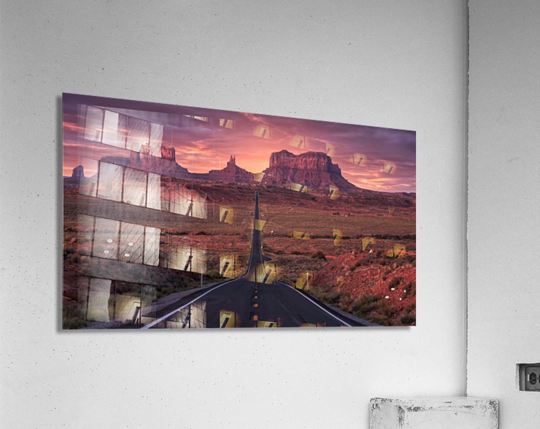 Monument Valley  Acrylic Print 