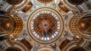 St. Paul’s Cathedral Dome | London Baroque Ceiling Photography