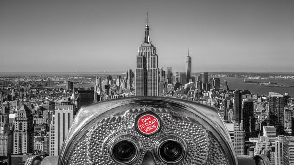 Manhattan Classic | Empire State View Print