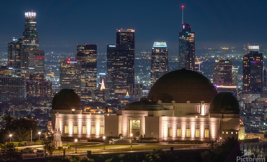 The Griffith Observatory L.A.   Print