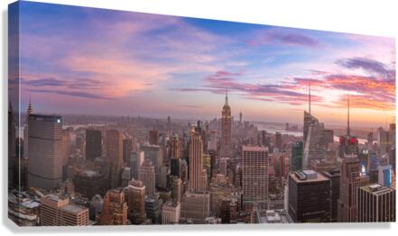 On Top of New York Canvas print
