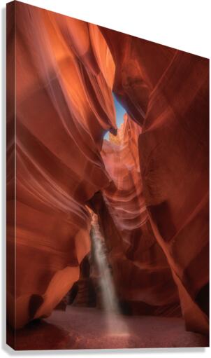 Last Light Upper Antelope Canyon  Canvas Print