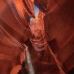 Last Light Upper Antelope Canyon