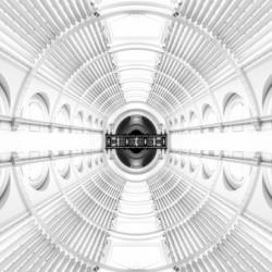 Symmetry and Light | V&A Museum London Reflected Ceiling Print