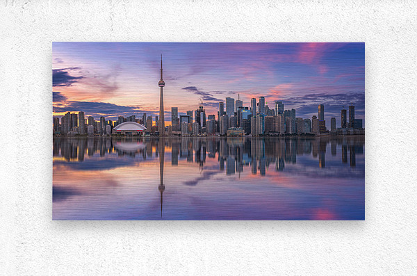 Toronto Skyline  Metal print
