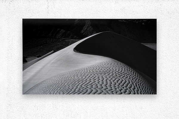 Mesquite Flatdunes Death Valley National Park  Metal print