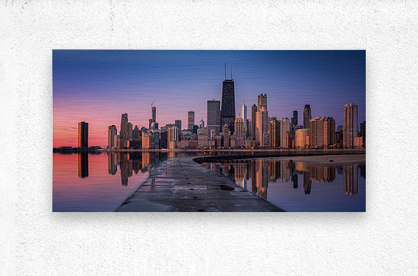 Chicago Illinois USA  Metal print