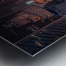 Timeless New York | Aerial View of Times Square from Empire State Building Metal print