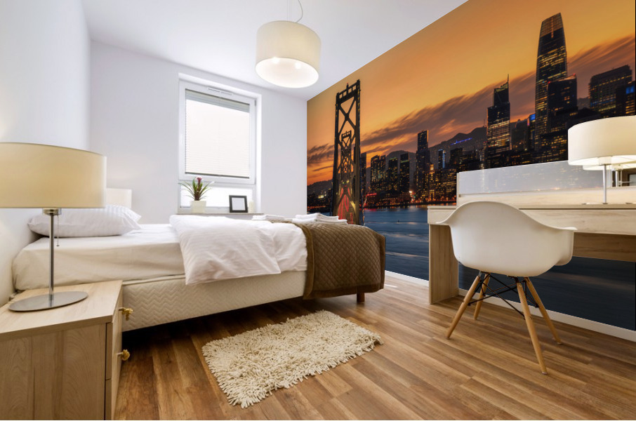San Francisco Treasure Mural print