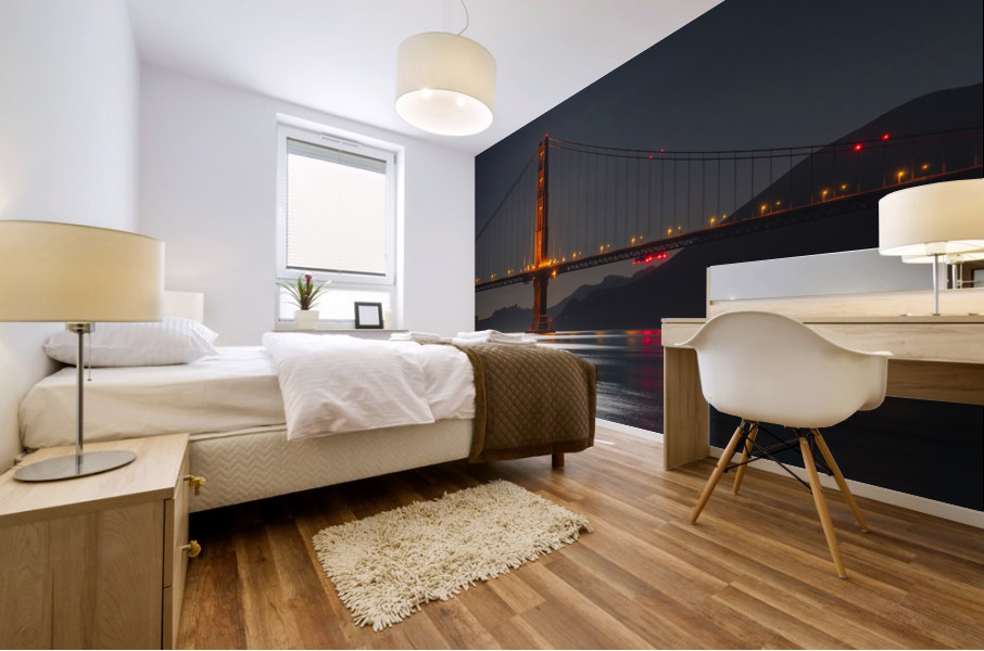 Moon Light Bay Area Mural print