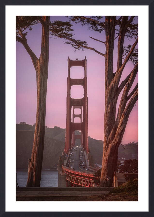 Golden Gate Bridge San Francisco Picture Frame print