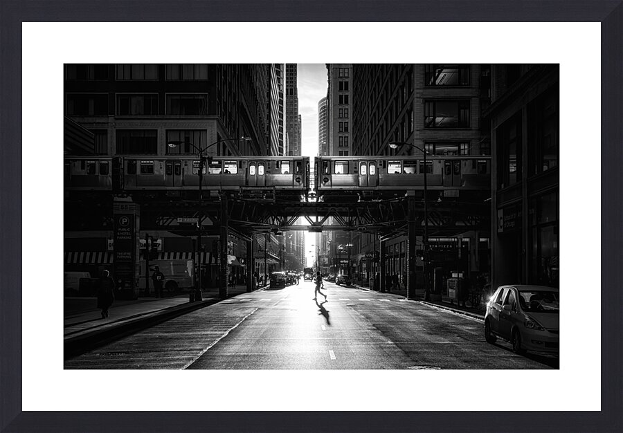 Downtown Chicago Frame print