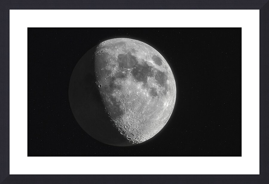 The Moon  Framed Print Print