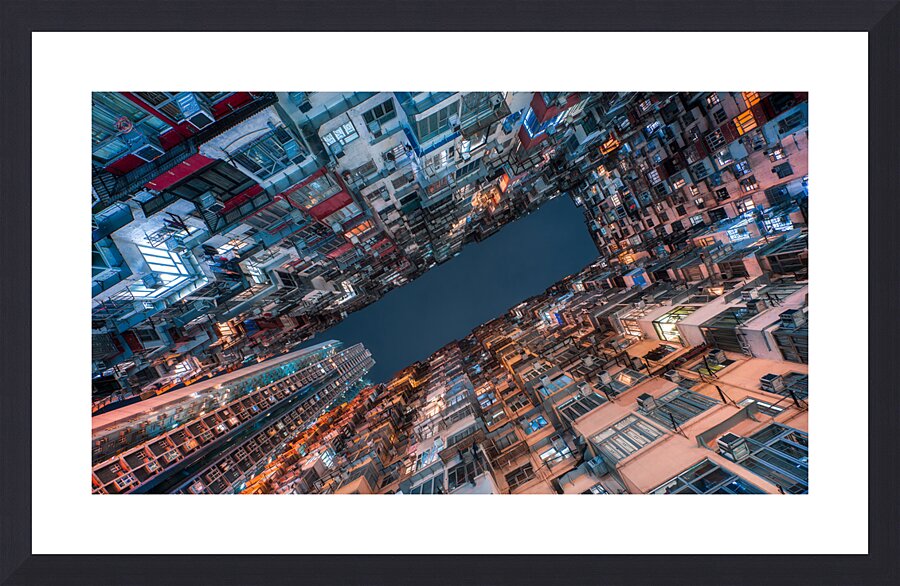 The Summit | Hong Kong Picture Frame print