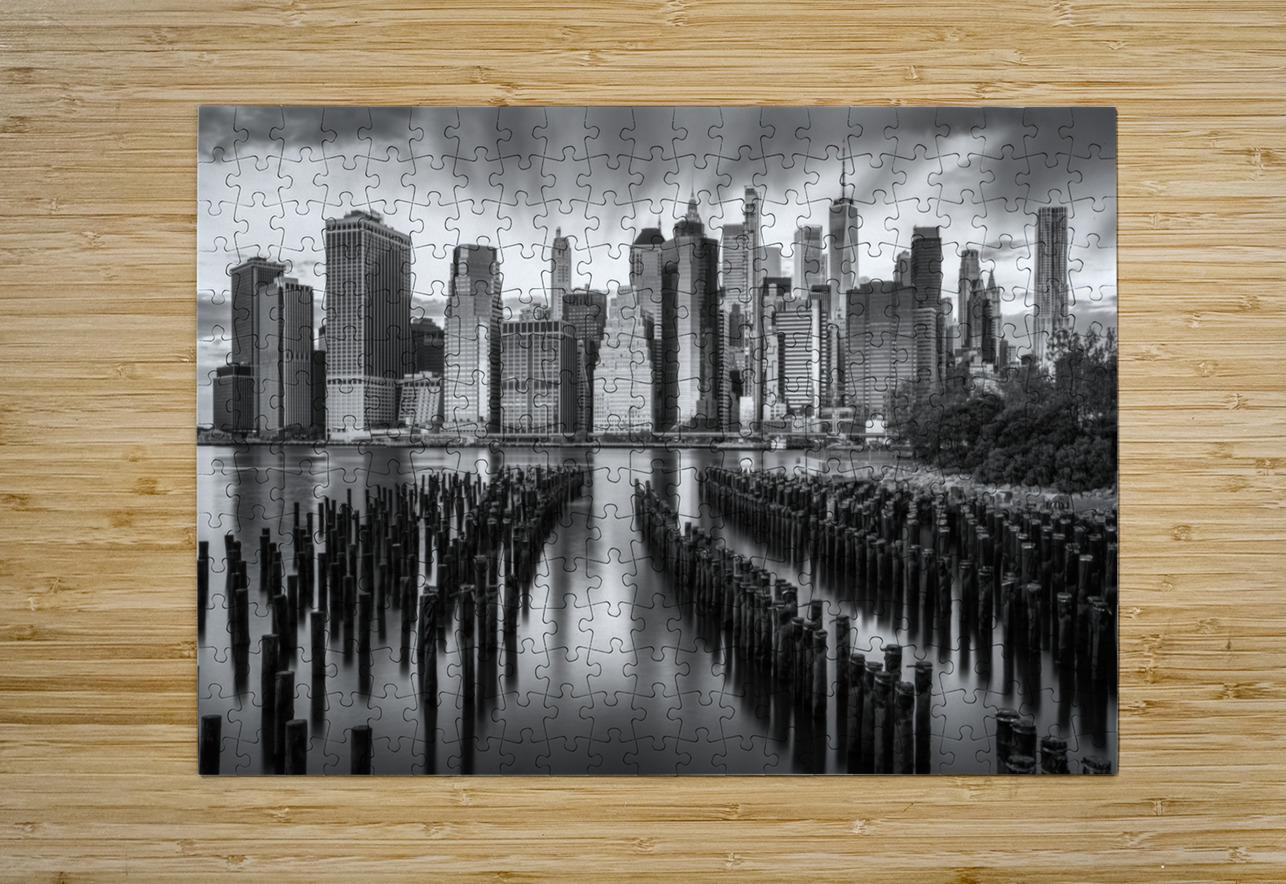 Manhattan Rain Dutch Photographer Puzzle printing