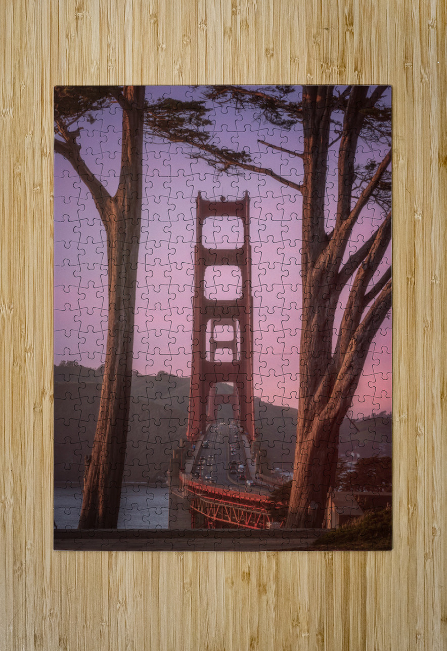Golden Gate Bridge San Francisco Dutch Photographer Puzzle printing