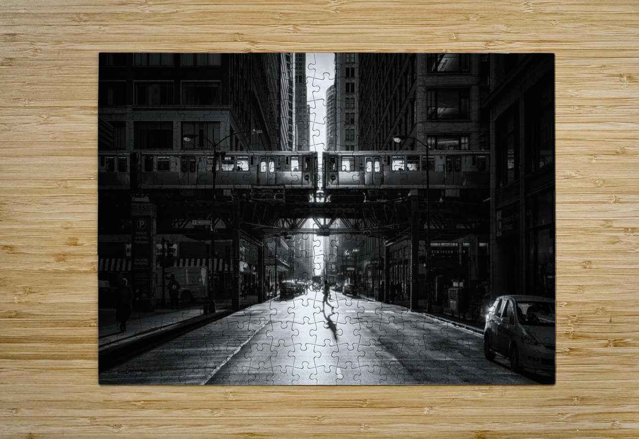 Downtown Chicago Dutch Photographer Puzzle printing