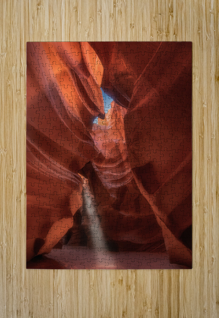 Last Light Upper Antelope Canyon Dutch Photographer Puzzle printing