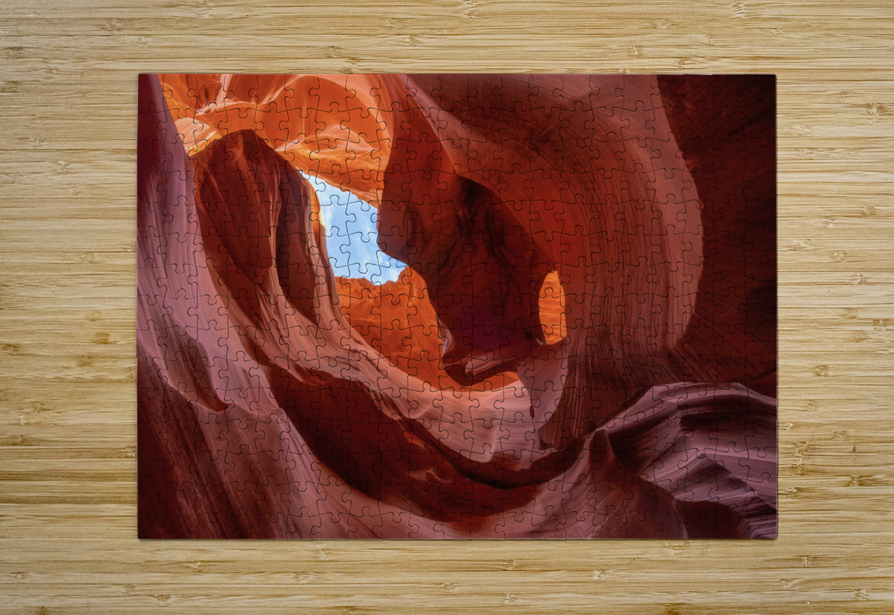 Seahorse Lower Antelope Canyon Dutch Photographer Puzzle printing