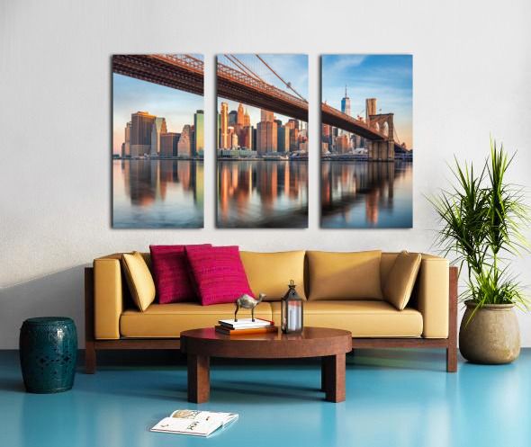 Manhattan Skyline  Split Canvas print