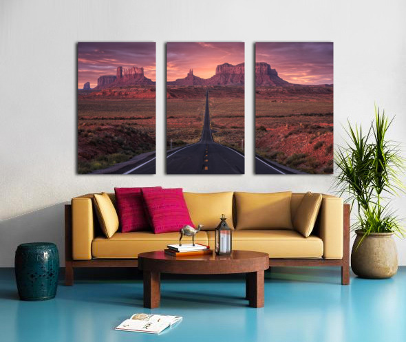 Monument Valley Split Canvas print