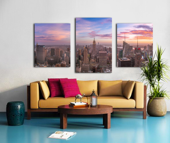 On Top of New York Canvas print