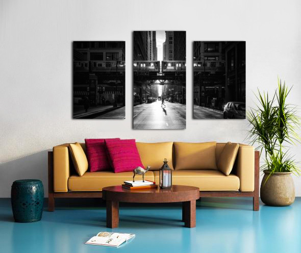 Downtown Chicago Canvas print