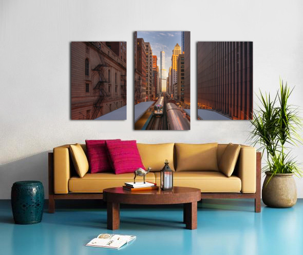 The Loop Chicago Canvas print