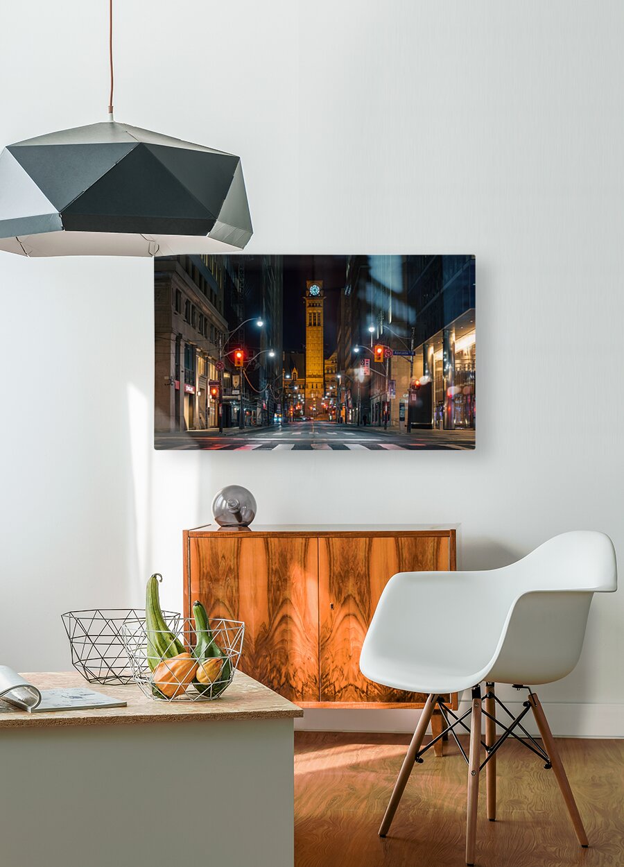Downtown Toronto  HD Metal print with Floating Frame on Back