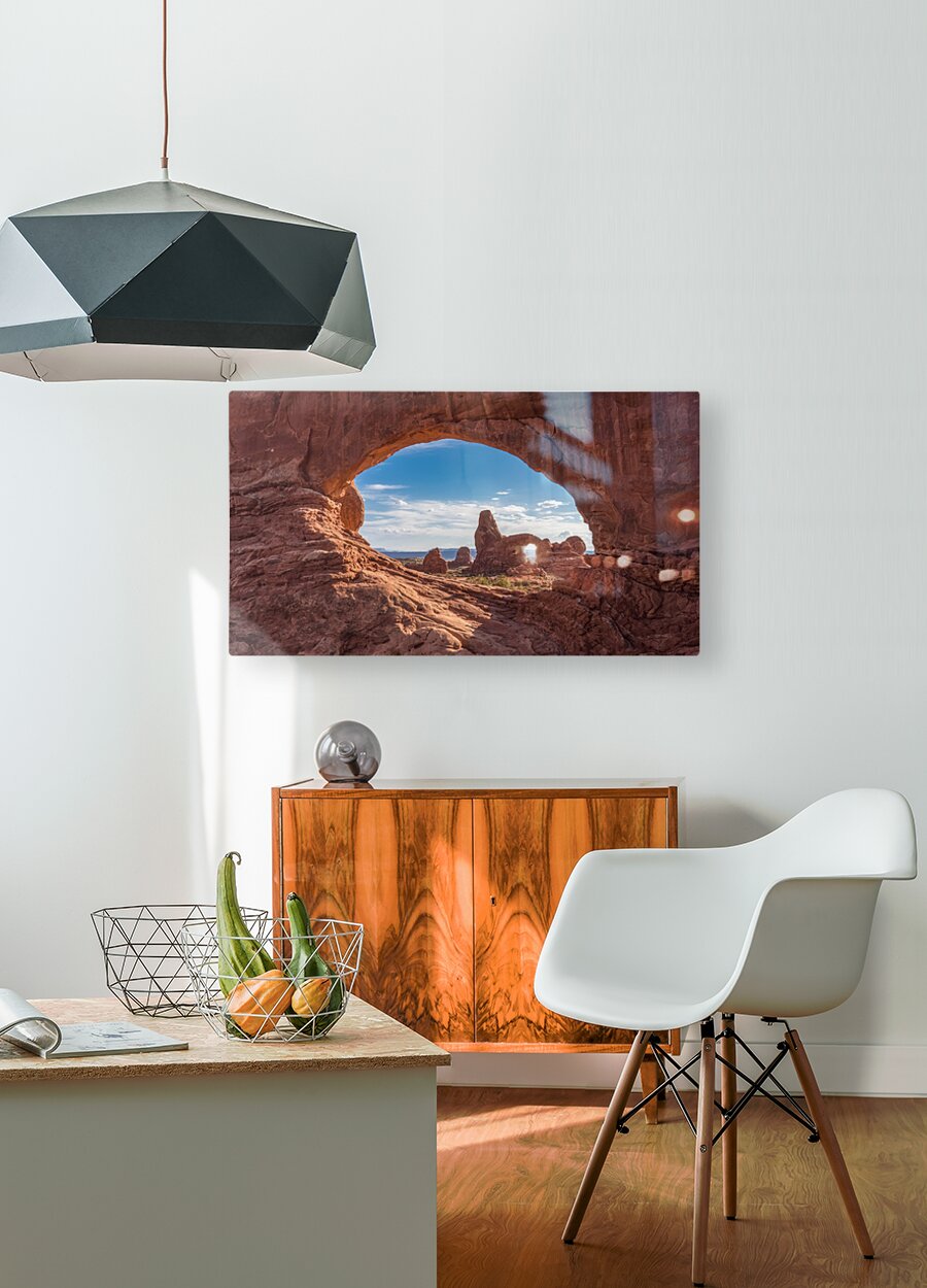 Arches National Park  HD Metal print with Floating Frame on Back