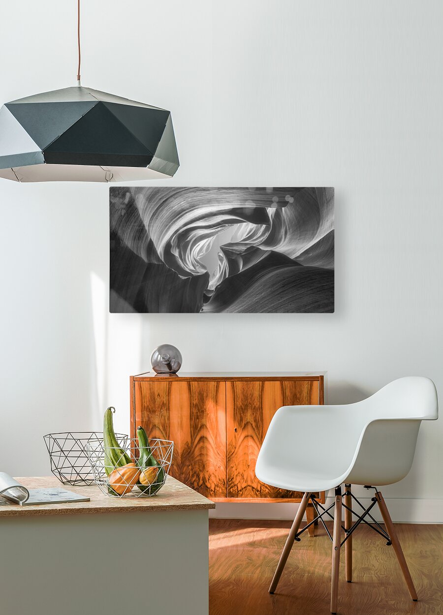  Lower Antelope Canyon  HD Metal print with Floating Frame on Back