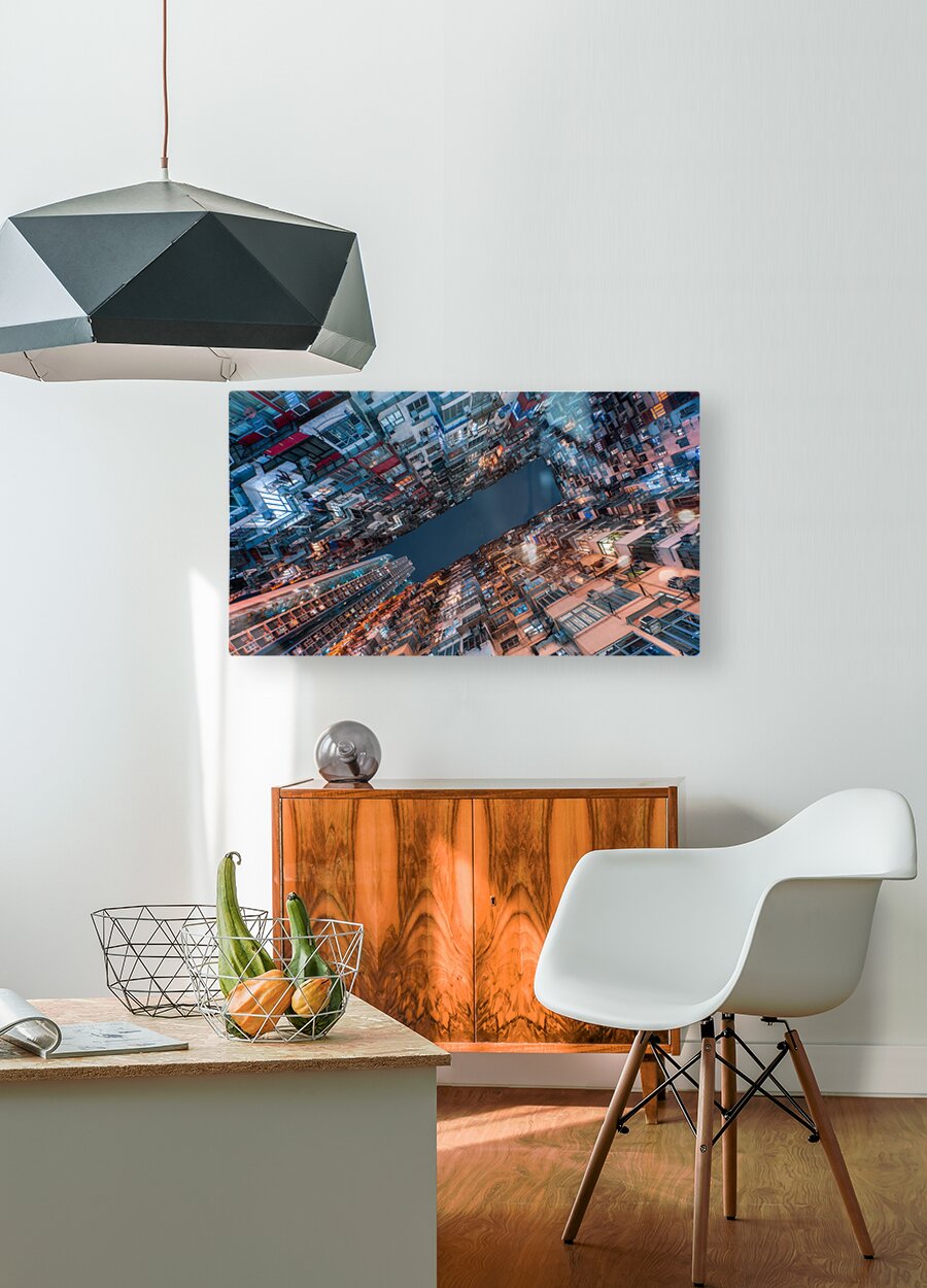 The Summit | Hong Kong  HD Metal print with Floating Frame on Back