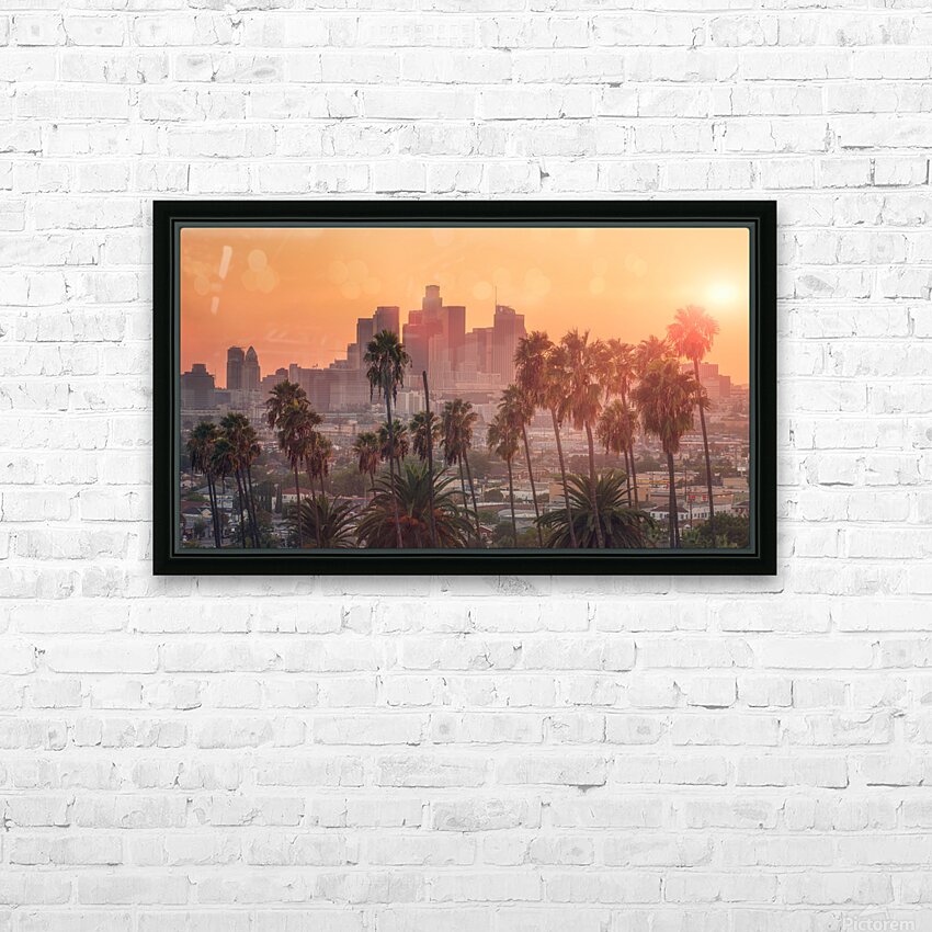 California Dreaming HD Sublimation Metal print with Decorating Float Frame (BOX)