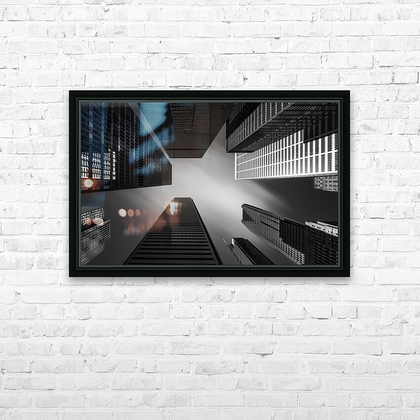 Toronto Towers HD Sublimation Metal print with Decorating Float Frame (BOX)