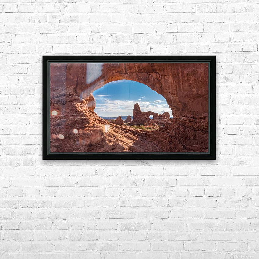 Arches National Park HD Sublimation Metal print with Decorating Float Frame (BOX)