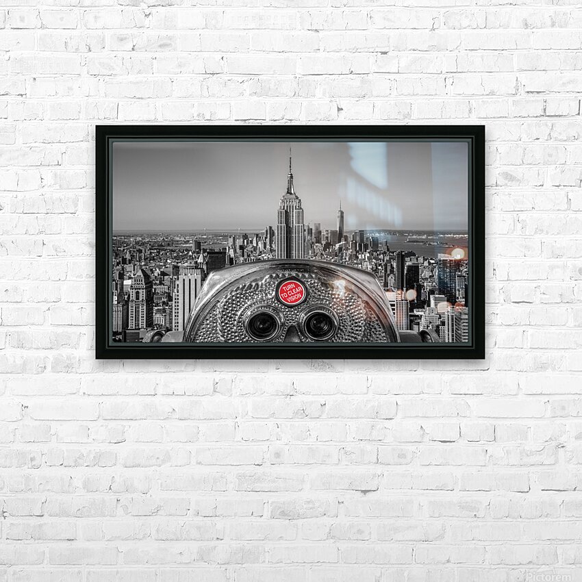 Manhattan Classic HD Sublimation Metal print with Decorating Float Frame (BOX)