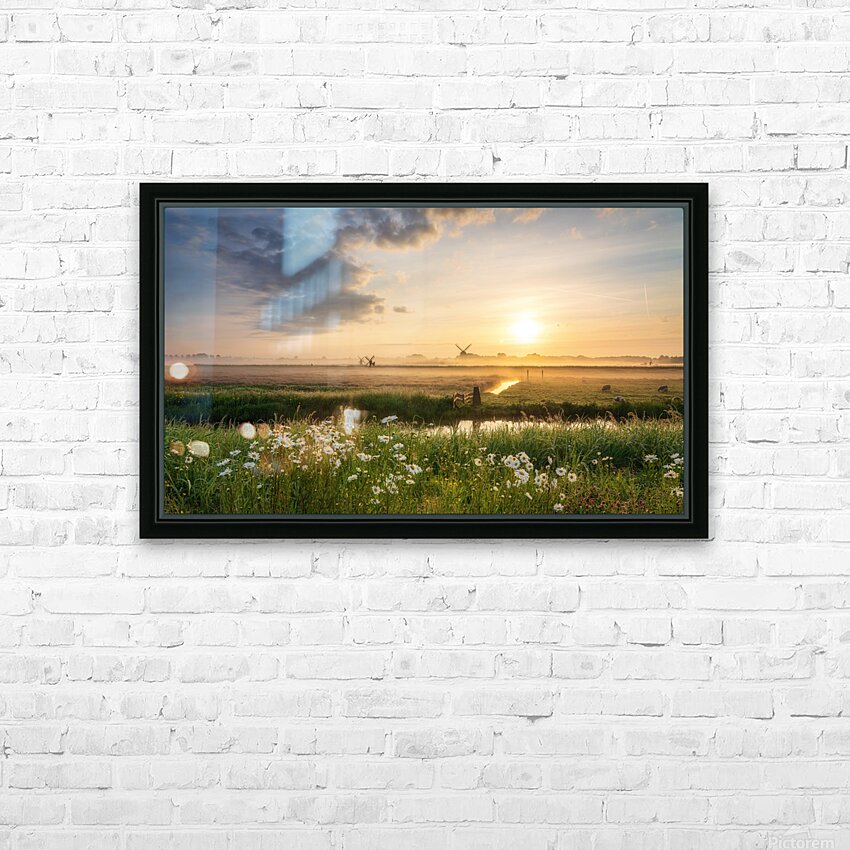 In Holland HD Sublimation Metal print with Decorating Float Frame (BOX)