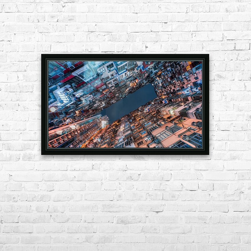 The Summit | Hong Kong HD Sublimation Metal print with Decorating Float Frame (BOX)