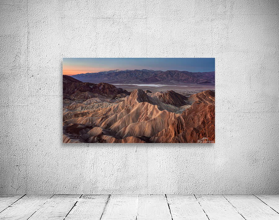 Zabriskie Point Death Valley by Dutch Photographer
