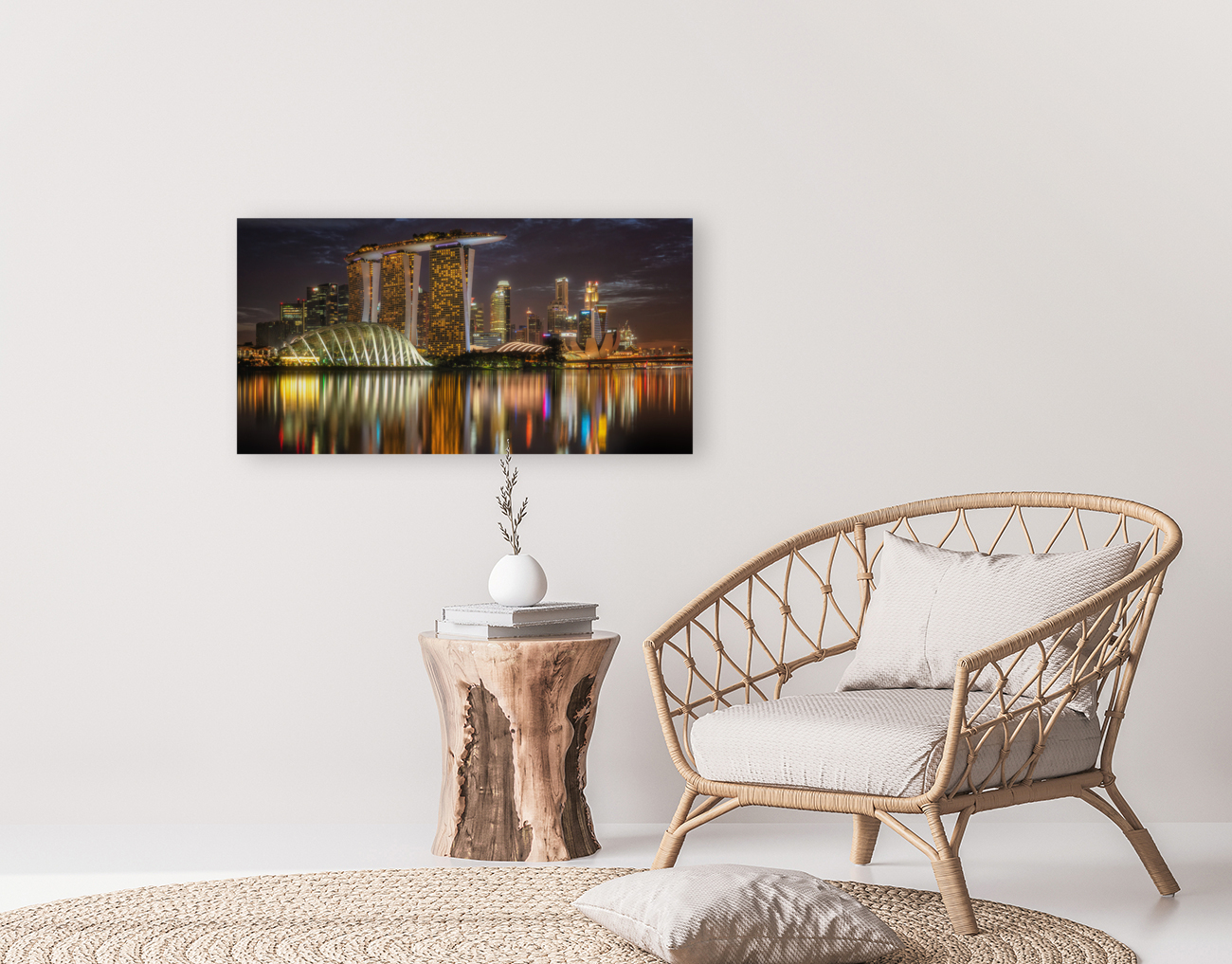 Singapore Skyline Reproduction