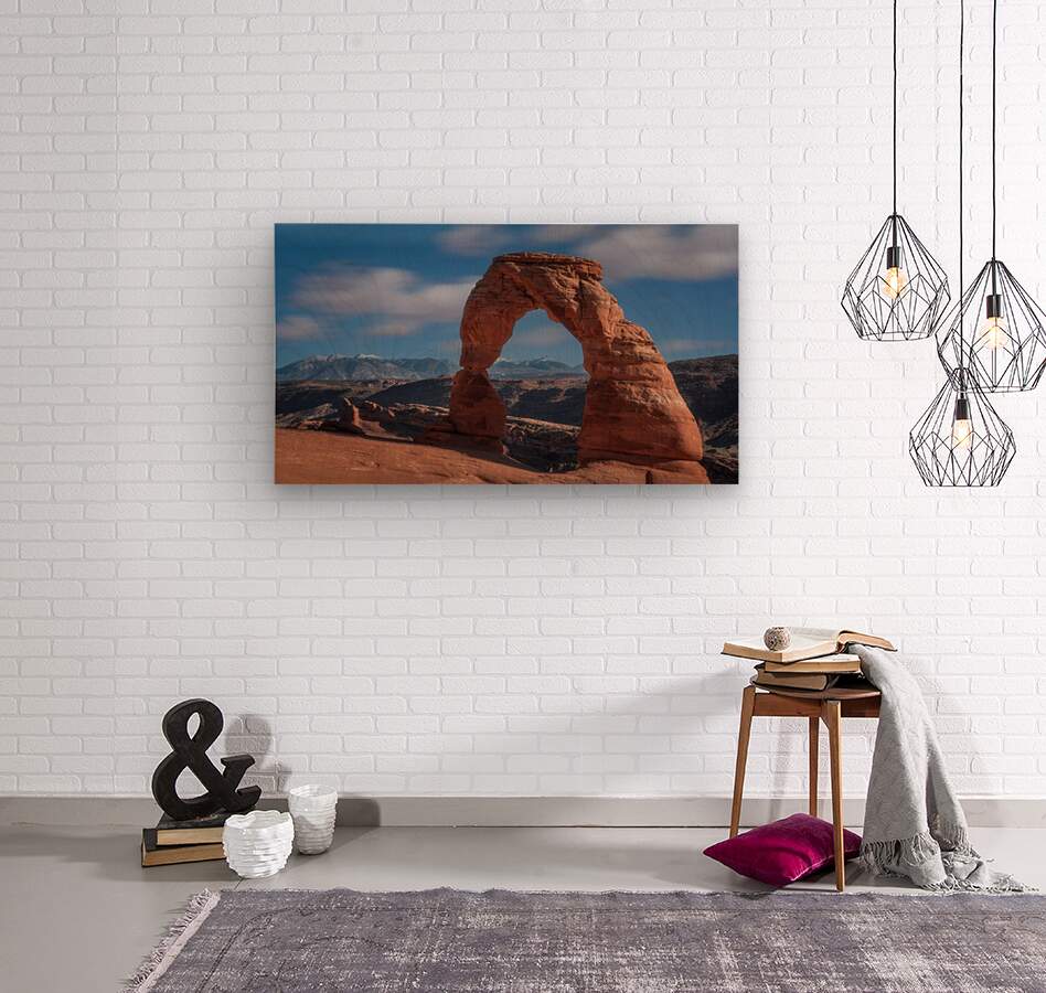 Delicate Arch  Wood print