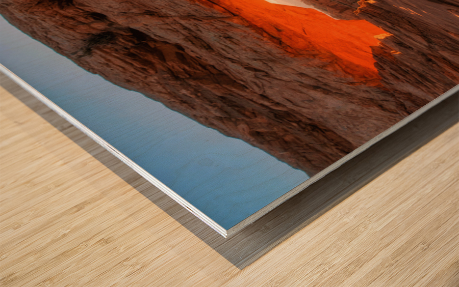 Mesa Arch Canyonlands Wood print