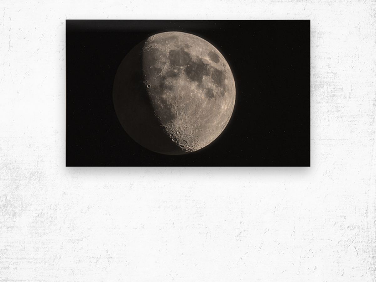 The Moon Wood print