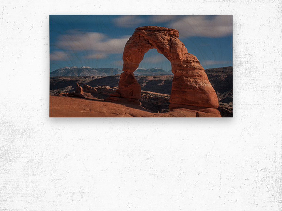 Delicate Arch Wood print